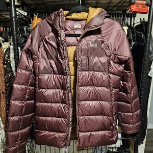 REI puffer coat